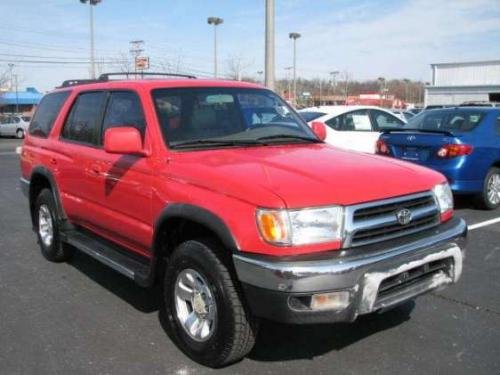 Photo of a 1997-2000 Toyota 4Runner in Radiant Red (paint color code 3L5