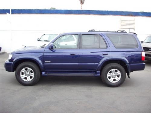 Photo of a 2002 Toyota 4Runner in Stellar Blue Pearl on Stellar Blue Pearl (paint color code KH7)