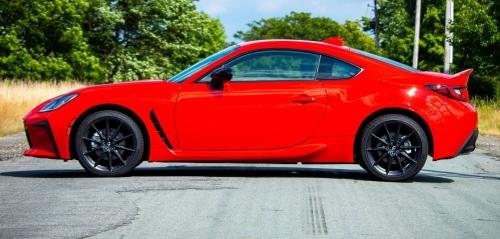 Photo of a 2022-2024 Toyota 86 in Track bRED (paint color code DCK