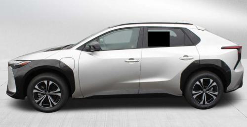 Photo of a 2024 Toyota bZ in Elemental Silver Metallic (paint color code 2MR)