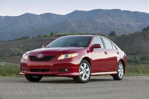 Photo of a 2007-2011 Toyota Camry in Barcelona Red Metallic (paint color code 3R3