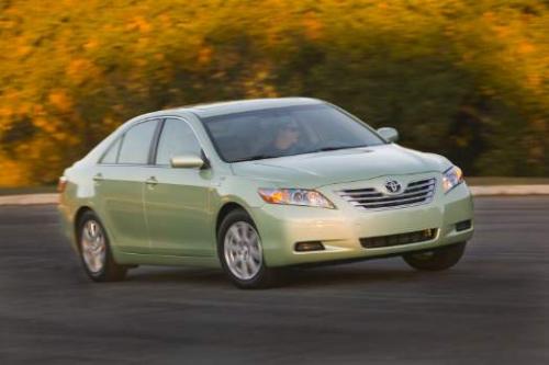 Photo of a 2007-2009 Toyota Camry in Jasper Pearl (paint color code 6U6)