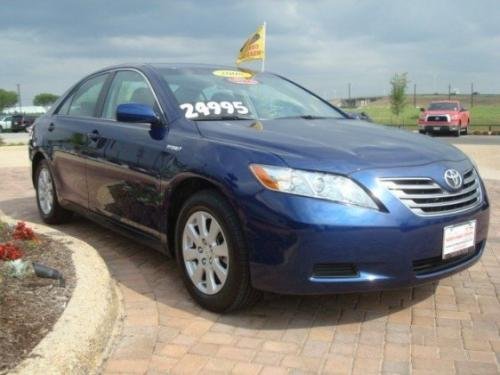 Photo of a 2007-2011 Toyota Camry in Blue Ribbon Metallic (paint color code 8T5