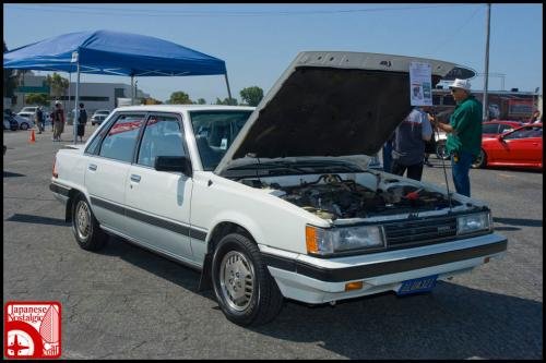 Photo of a 1985-1986 Toyota Camry in White (paint color code 041