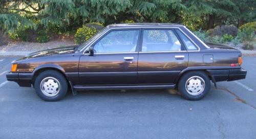 Photo of a 1983-1984 Toyota Camry in Deep Maroon Metallic (paint color code 379)