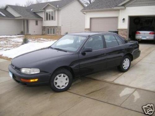 Photo of a 1992-1996 Toyota Camry in Black (paint color code 202