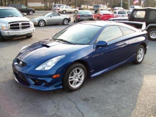 Photo Image Gallery & Touchup Paint: Toyota Celica in Spectra Blue Mica ...