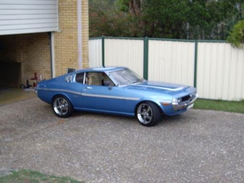 Photo of a 1977 Toyota Celica in Light Blue Metallic (paint color code 861