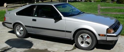 Photo of a 1985 Toyota Celica in Silver Metallic (paint color code 2N9