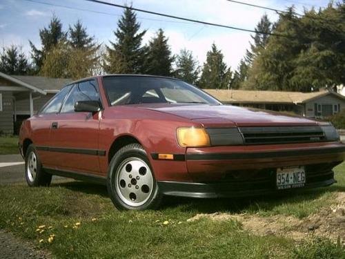 Photo of a 1986 Toyota Celica in Red Metallic (paint color code 3G7