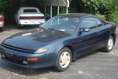 Photo of a 1991 Toyota Celica in Aquamarine Pearl (paint color code 742)