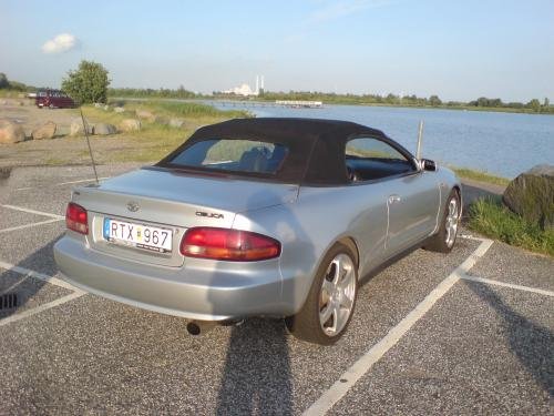 Photo of a 1994-1999 Toyota Celica in Alpine Silver Metallic (paint color code 199)