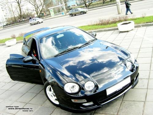 Photo of a 1994-1999 Toyota Celica in Black (paint color code 202