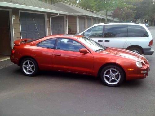 Photo of a 1997 Toyota Celica in Sunburst Pearl (paint color code 3K6