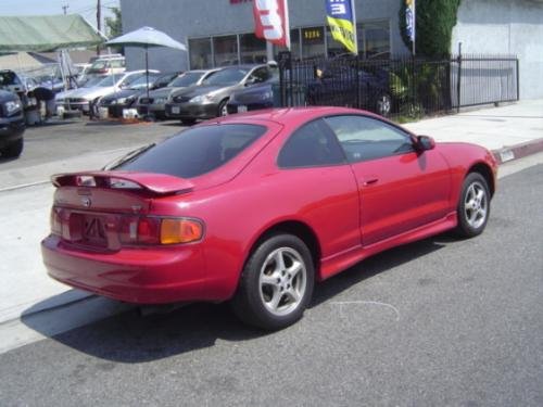 Photo of a 1994-1999 Toyota Celica in Renaissance Red (paint color code 3L2)