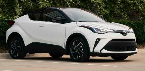 Photo of a 2022 Toyota C-HR in Wind Chill Pearl [R Code] (paint color code 2VP)