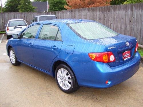 Photo of a 2009-2010 Toyota Corolla in Blue Streak Metallic (paint color code 8T7