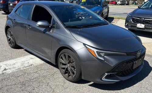 Photo of a 2024 Toyota Corolla in Magnetic Gray Metallic (paint color code 2QZ)