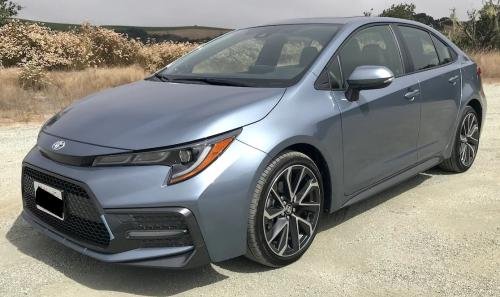 Photo of a 2020-2024 Toyota Corolla in Celestite (paint color code 2YC