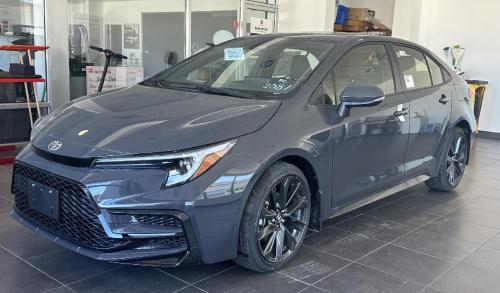 Photo of a 2023-2025 Toyota Corolla in Underground (paint color code 2YE)