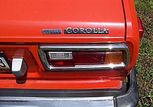 Photo of a 1978 Toyota Corolla in Red (paint color code 336)