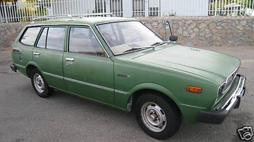 Photo of a 1975-1978 Toyota Corolla in Light Green Metallic (paint color code 679)
