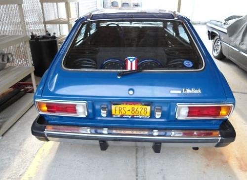Photo of a 1976-1979 Toyota Corolla in Medium Blue (paint color code 857)