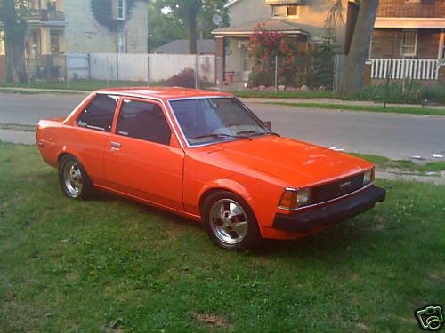 Photo of a 1981-1983 Toyota Corolla in Red (paint color code 391)