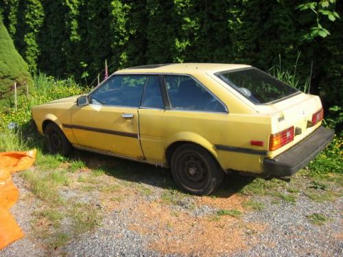 Photo of a 1982 Toyota Corolla in Yellow (paint color code 541)