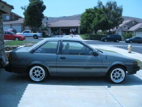 Photo of a 1985 Toyota Corolla in Dark Gray (paint color code 136)