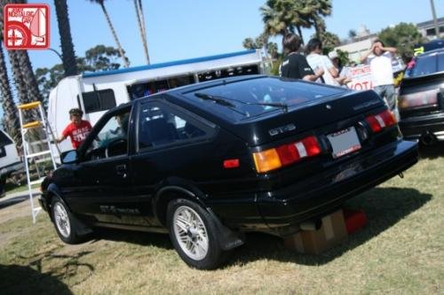 Photo of a 1984 Toyota Corolla in Black (paint color code 202