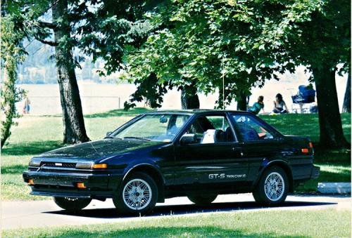 Photo of a 1984-1987 Toyota Corolla in Black (paint color code 202
