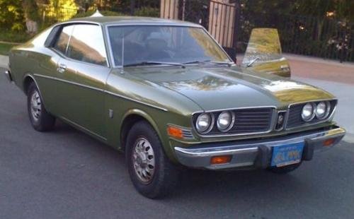 Photo of a 1974-1975 Toyota Corona MKII in Green Metallic (paint color code 684)