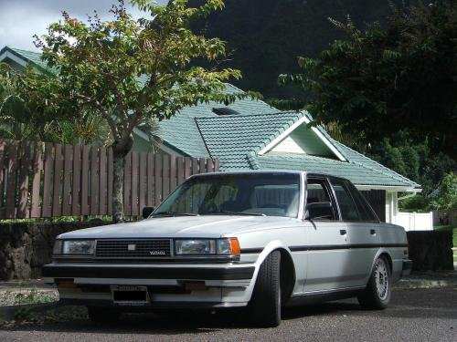 Photo of a 1985-1986 Toyota Cressida in Super Silver Metallic (paint color code 150)