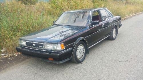 Photo of a 1988 Toyota Cressida in Black (paint color code 202