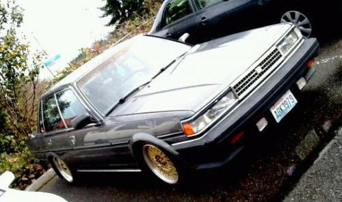 Photo of a 1987 Toyota Cressida in Charcoal Metallic on Gray Metallic (paint color code 26C)