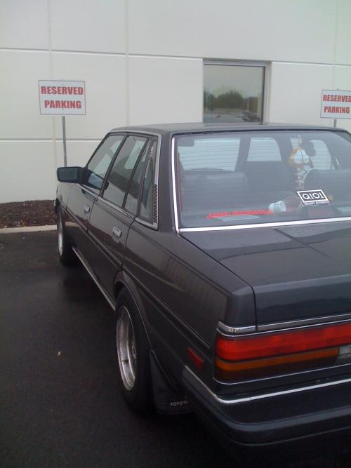 Photo of a 1987 Toyota Cressida in Charcoal Metallic on Gray Metallic (paint color code 26C)