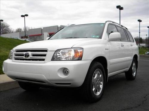 Photo of a 2006-2007 Toyota Highlander in Crystal White (paint color code 062)