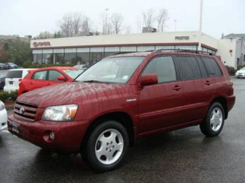 Photo of a 2004-2007 Toyota Highlander in Salsa Red Pearl (paint color code 3Q3)