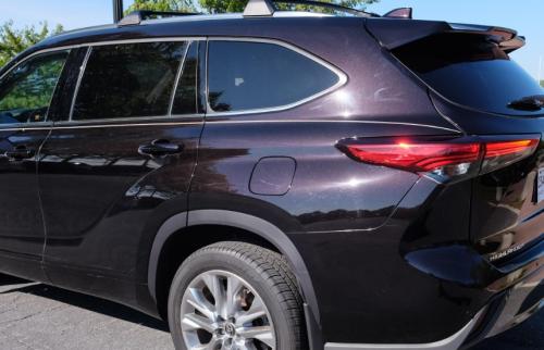 Photo of a 2020-2022 Toyota Highlander in Opulent Amber (paint color code 4X9)