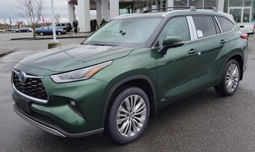 Photo of a 2023-2024 Toyota Highlander in Cypress (paint color code 6X5
