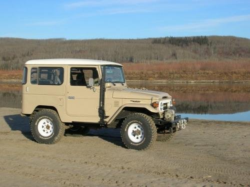 Photo of a 1981-1983 Toyota Land Cruiser in Beige (paint color code 464)