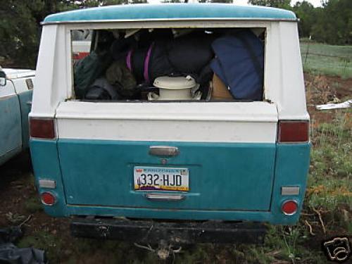 Photo of a 1976-1979 Toyota Land Cruiser in Green on White (paint color code 277)