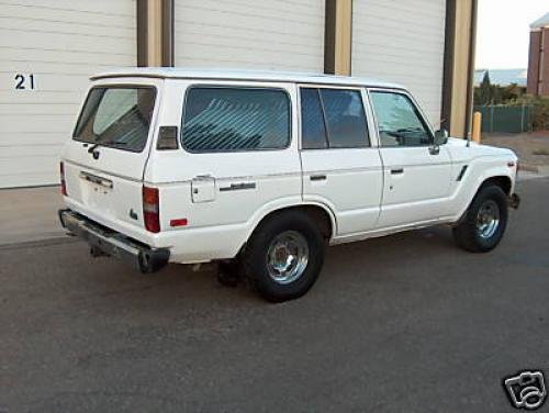 Photo of a 1983 Toyota Land Cruiser in White (paint color code 033