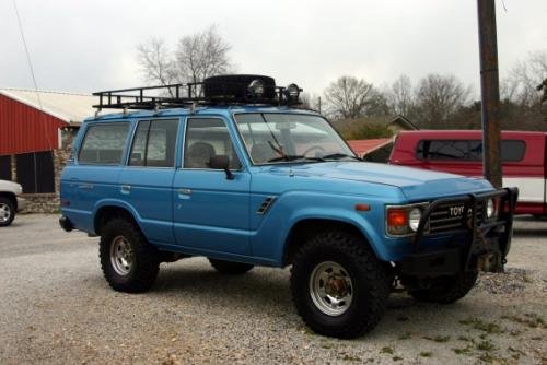 Photo of a 1981-1984 Toyota Land Cruiser in Light Blue<br>(AKA Blue Metallic) (paint color code 861