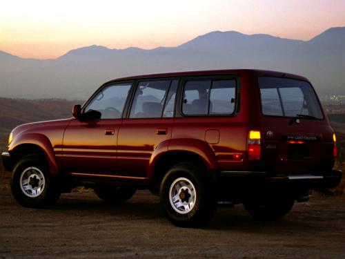 Photo Image Gallery & Touchup Paint: Toyota Landcruiser in Medium Red ...