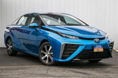 Photo Image Gallery & Touchup Paint: Toyota Mirai in Atmospheric Blue ...