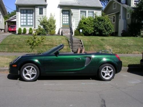 Photo of a 2001-2005 Toyota MR2 in Electric Green Mica (paint color code 6R4