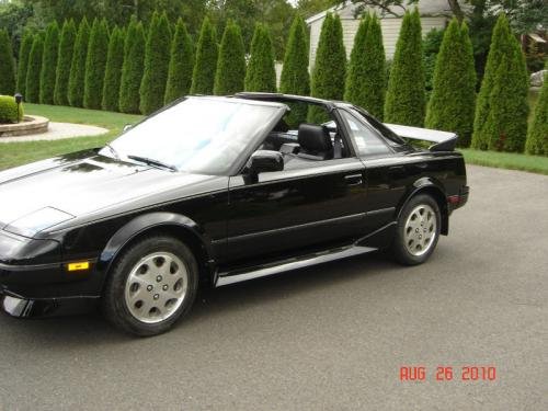Photo of a 1989 Toyota MR2 in Black (paint color code 202