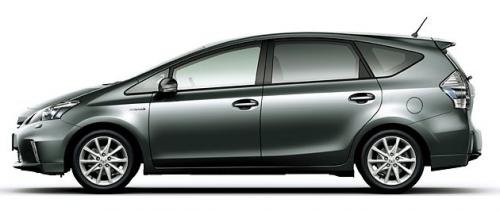 Photo of a 2012-2017 Toyota Prius v in Magnetic Gray Metallic (paint color code 1G3)